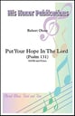 Put Your Hope In The Lord SSA choral sheet music cover